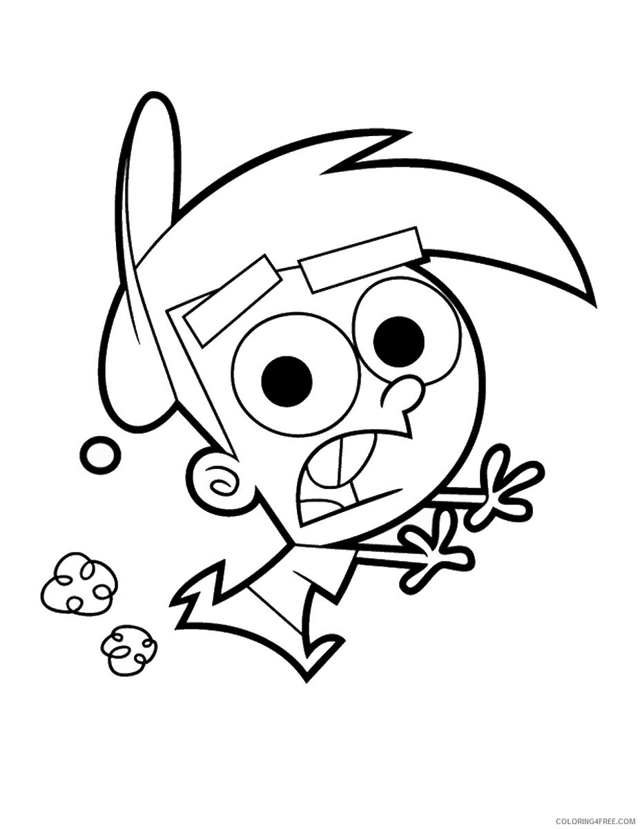 The Fairly OddParents Coloring Pages TV Film Printable 2020 08684 Coloring4free