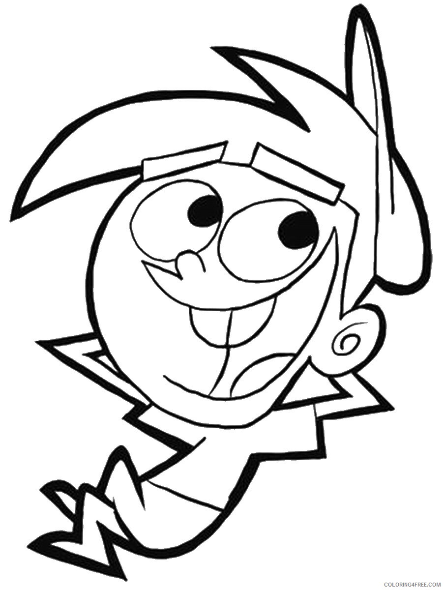 The Fairly OddParents Coloring Pages TV Film Printable 2020 08685 Coloring4free