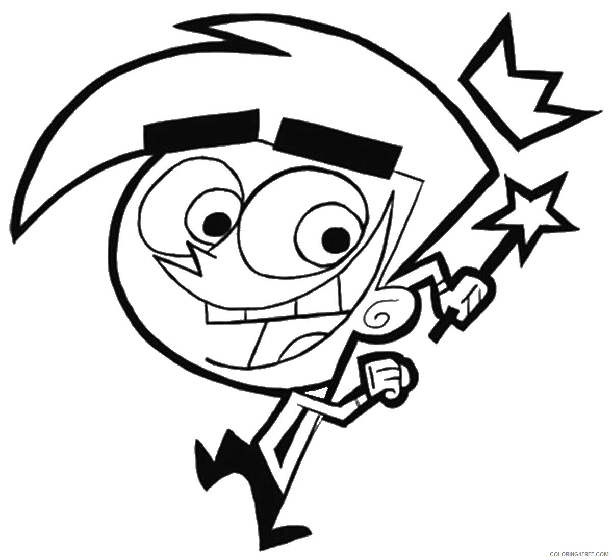 The Fairly OddParents Coloring Pages TV Film Printable 2020 08686 Coloring4free