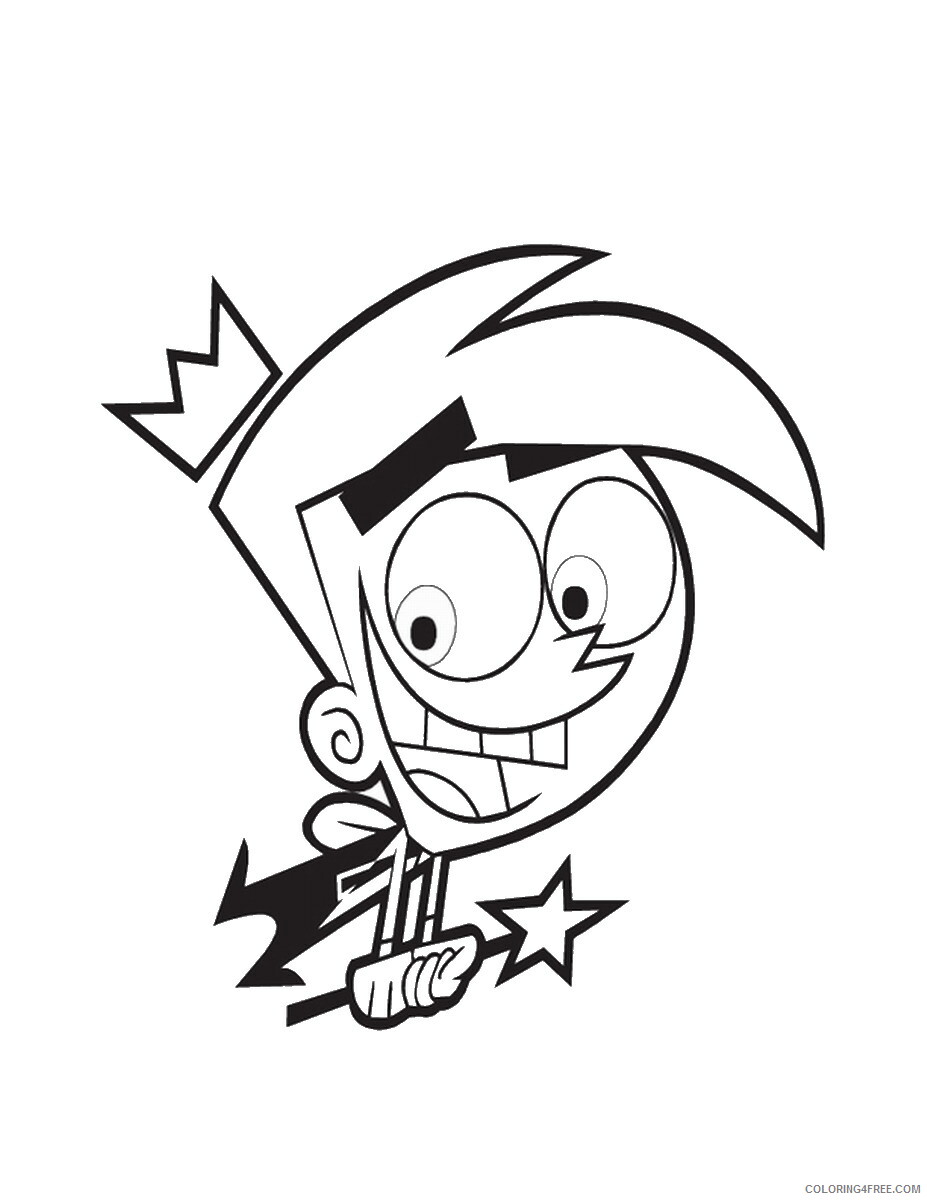 The Fairly OddParents Coloring Pages TV Film Printable 2020 08691 Coloring4free