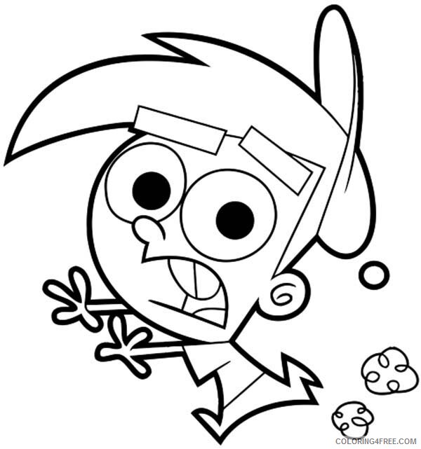 The Fairly OddParents Coloring Pages TV Film Timmy Running Scared 2020 08710 Coloring4free