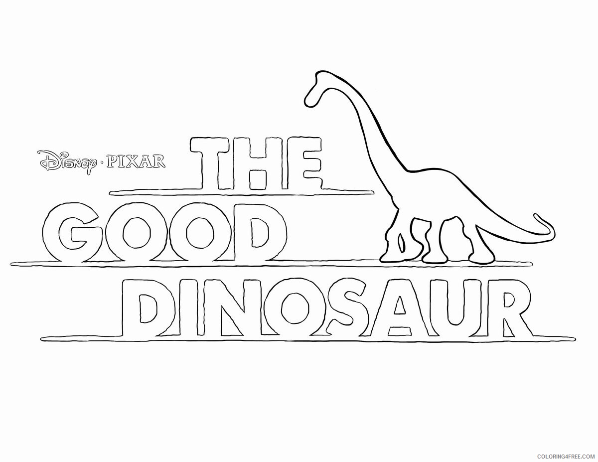 The Good Dinosaur Coloring Pages TV Film Printable 2020 08833 Coloring4free