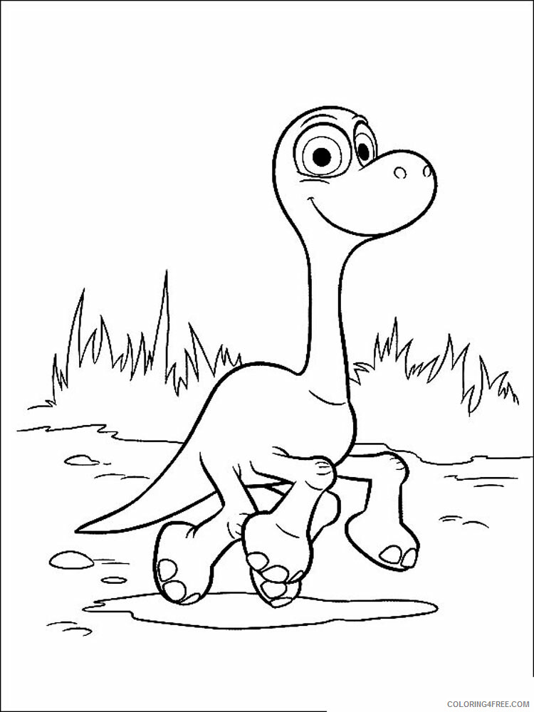 The Good Dinosaur Coloring Pages TV Film The Good Dinosaur 6 Printable 2020 08848 Coloring4free
