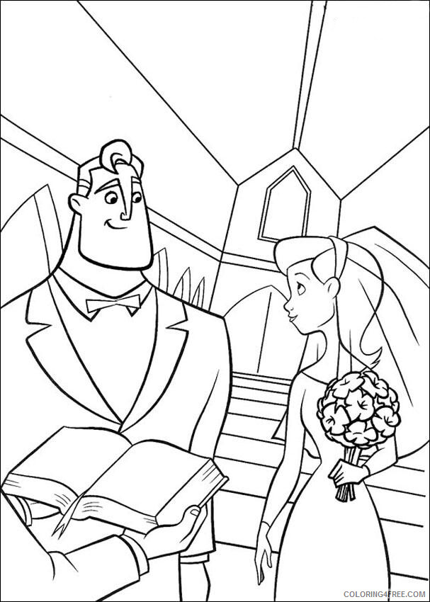 The Incredibles Coloring Pages TV Film Color the Incredibles Printable 2020 08856 Coloring4free