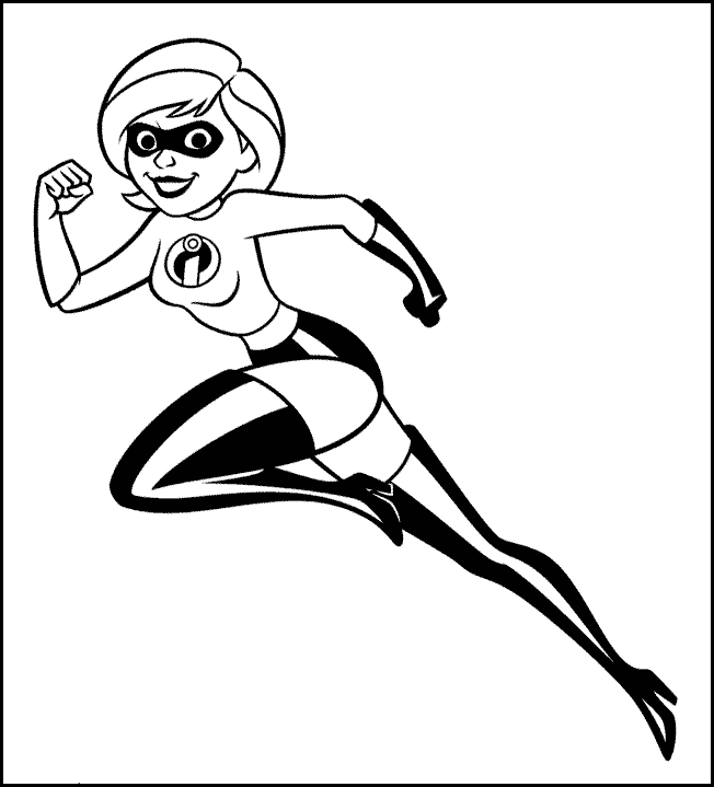The Incredibles Coloring Pages TV Film Free Incredibles Printable 2020 08861 Coloring4free