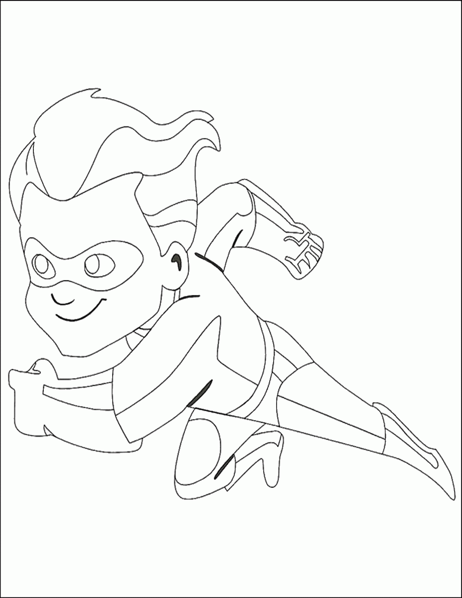 The Incredibles Coloring Pages TV Film Printable 2020 08909 Coloring4free