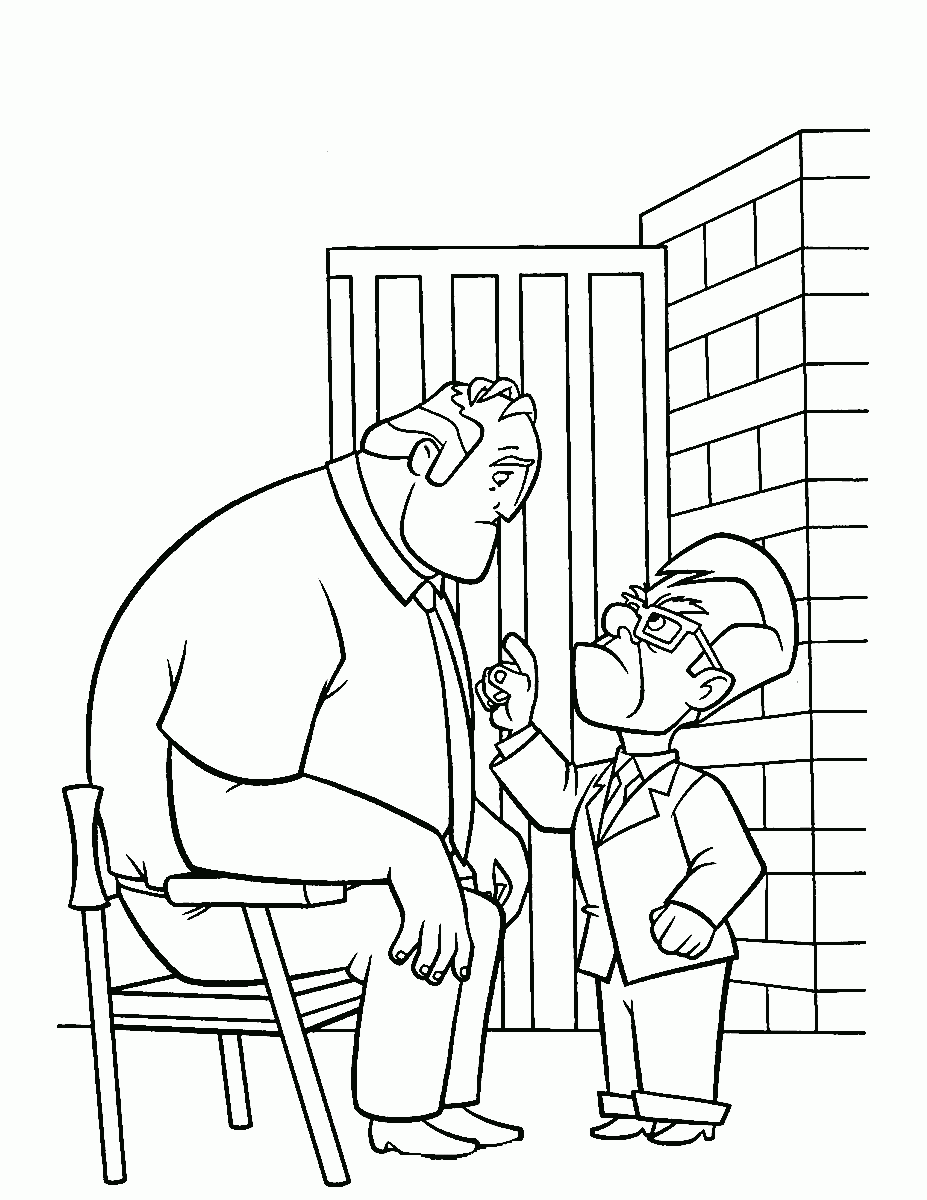 The Incredibles Coloring Pages TV Film Printable 2020 08923 Coloring4free