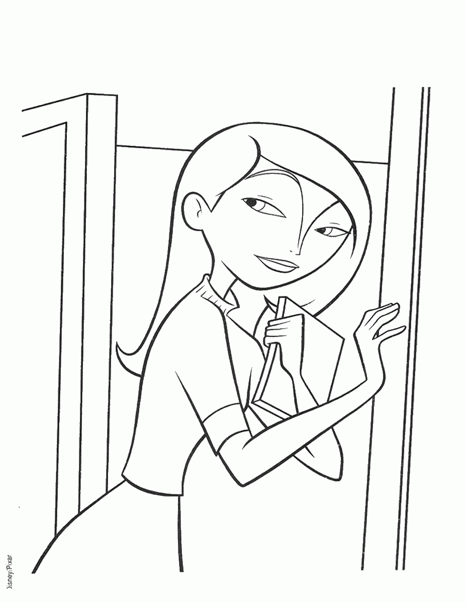 The Incredibles Coloring Pages TV Film Printable 2020 08924 Coloring4free