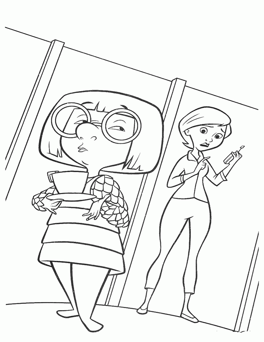 The Incredibles Coloring Pages TV Film Printable 2020 08931 Coloring4free