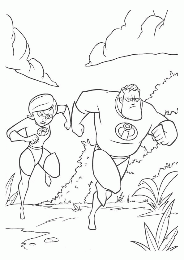 The Incredibles Coloring Pages TV Film incredibles 3 Printable 2020 08884 Coloring4free