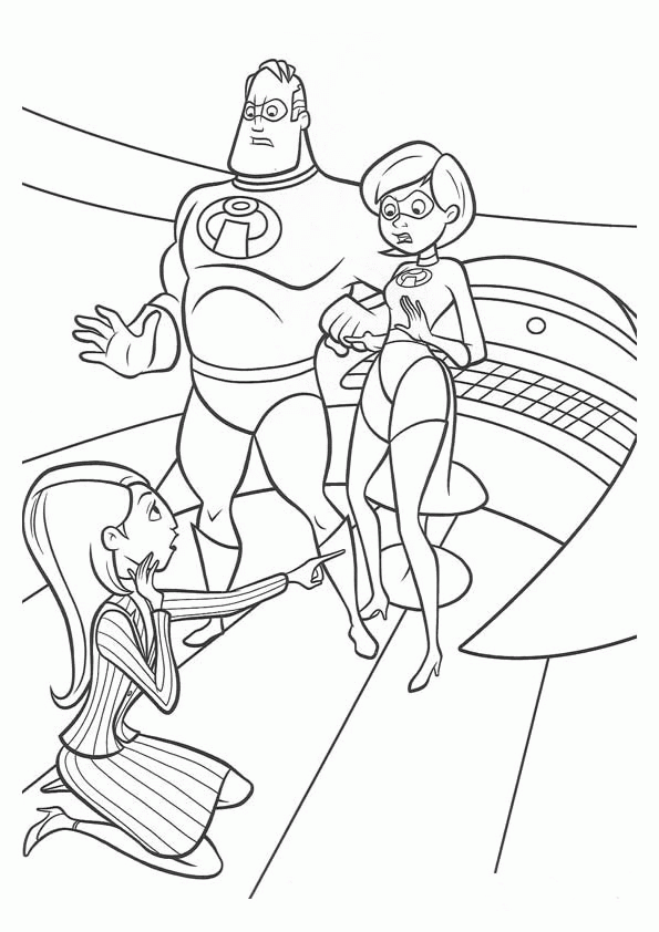 The Incredibles Coloring Pages TV Film incredibles 5 Printable 2020 08887 Coloring4free