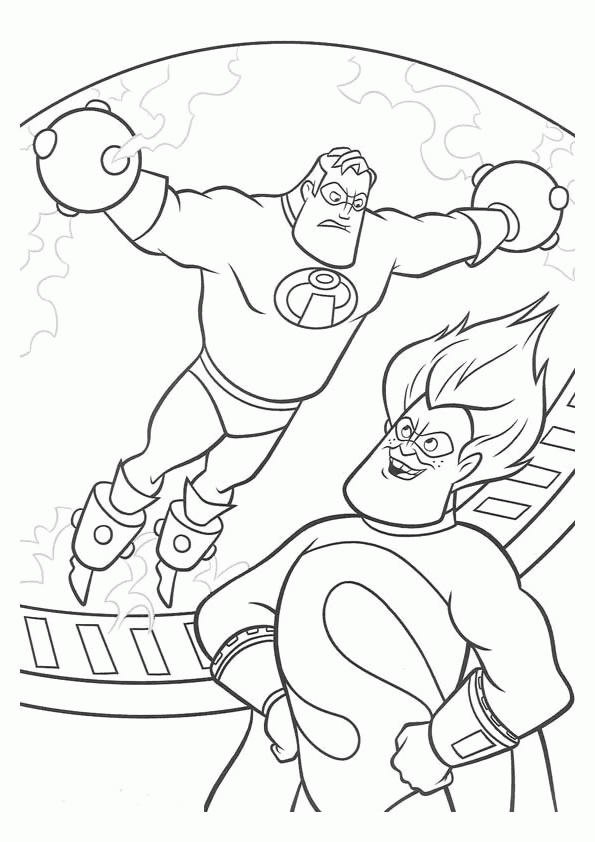 The Incredibles Coloring Pages TV Film incredibles 6 Printable 2020 08888 Coloring4free