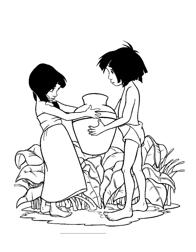 The Jungle Book Coloring Pages TV Film Jungle Book Printable 2020 08952 Coloring4free