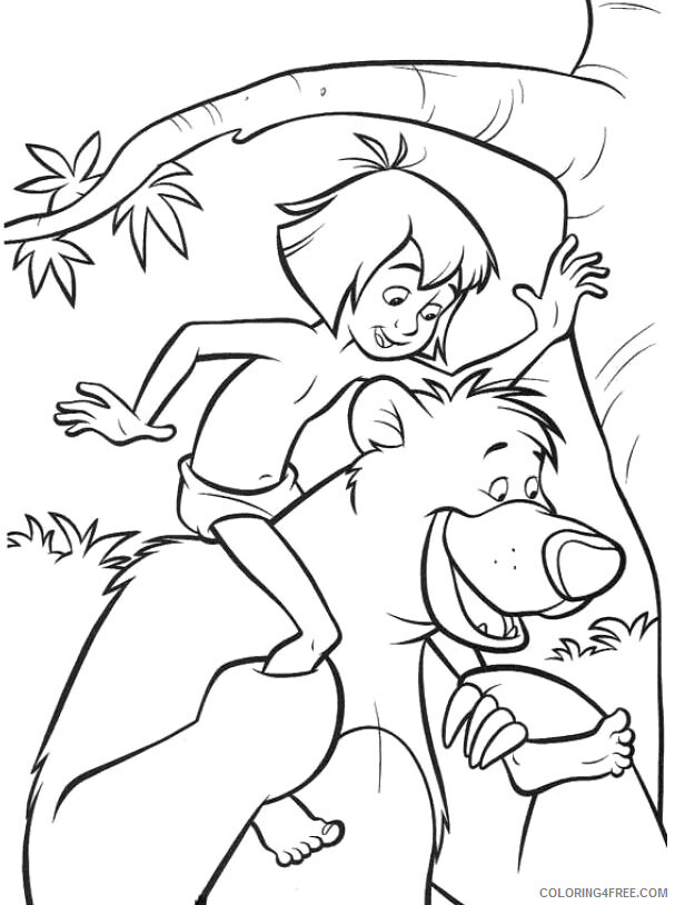 The Jungle Book Coloring Pages TV Film Printable Jungle Book Printable 2020 09002 Coloring4free