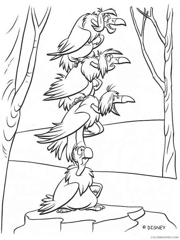 The Jungle Book Coloring Pages TV Film jungle book 19 Printable 2020 08964 Coloring4free