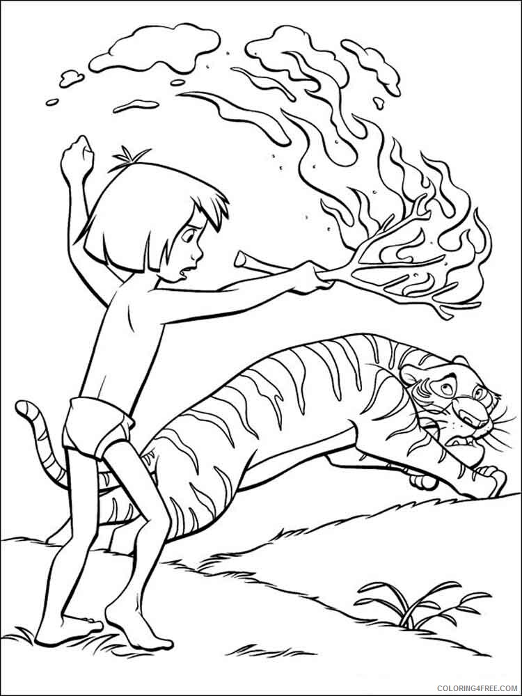 The Jungle Book Coloring Pages TV Film jungle book 27 Printable 2020 08971 Coloring4free