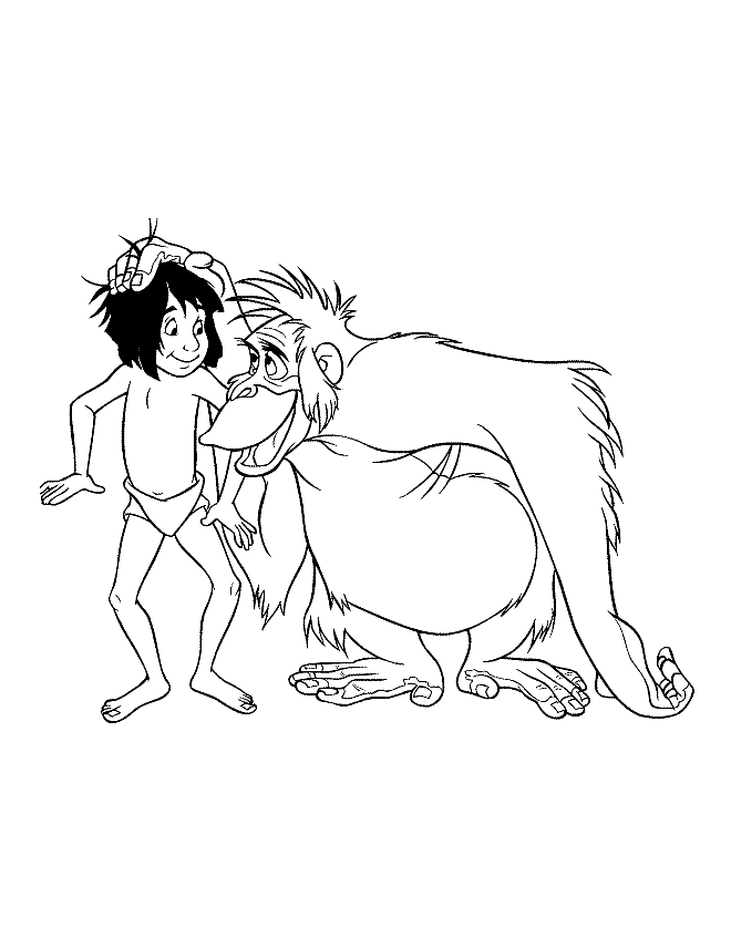 The Jungle Book Coloring Pages TV Film jungle book 3 Printable 2020 08946 Coloring4free