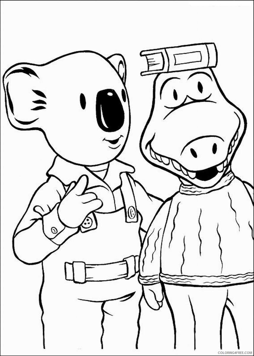 The Koala Brothers Coloring Pages TV Film Koala_Brothers_21 Printable 2020 09015 Coloring4free