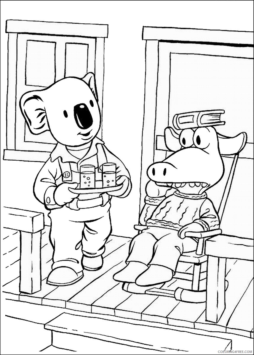 The Koala Brothers Coloring Pages TV Film Koala_Brothers_23 Printable 2020 09016 Coloring4free