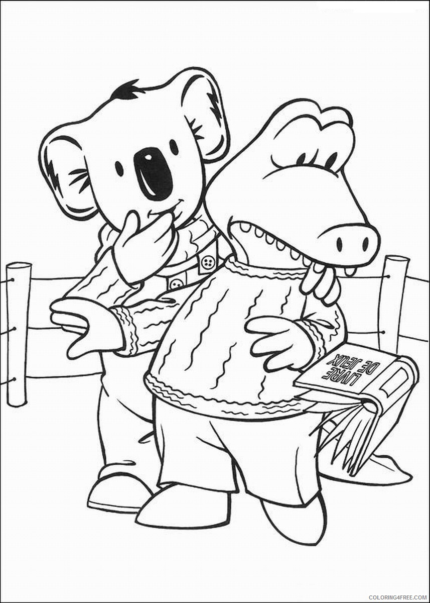 The Koala Brothers Coloring Pages TV Film Koala_Brothers_37 Printable 2020 09031 Coloring4free