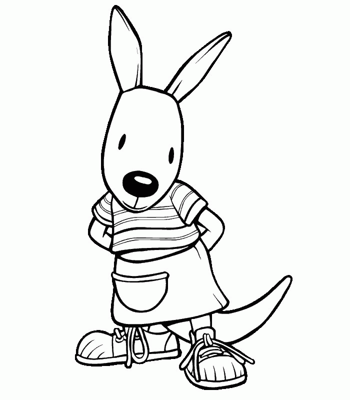 The Koala Brothers Coloring Pages TV Film koala brothers 4 Printable 2020 09046 Coloring4free