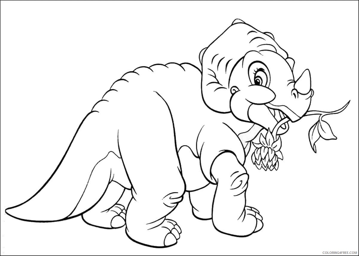 The Land Before Time Coloring Pages TV Film Printable 2020 09066 Coloring4free