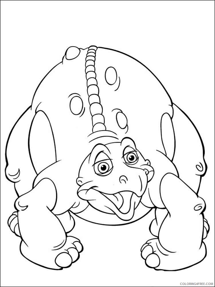 The Land Before Time Coloring Pages TV Film Printable 2020 09072 Coloring4free