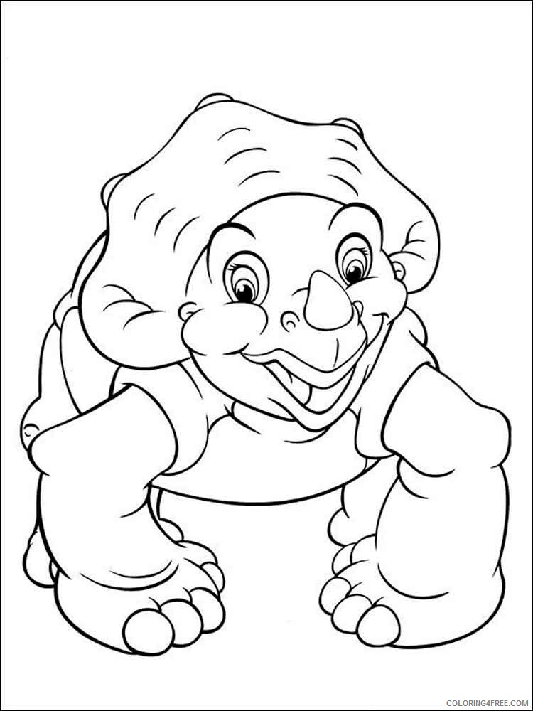 The Land Before Time Coloring Pages TV Film Printable 2020 09080 Coloring4free