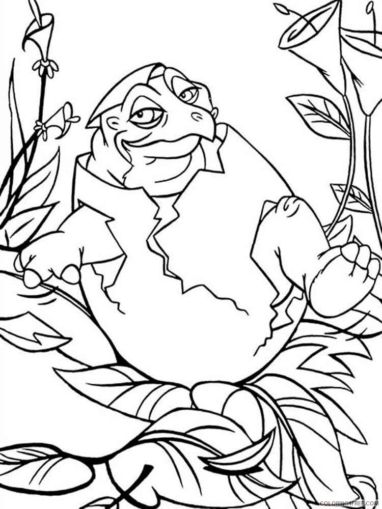 The Land Before Time Coloring Pages TV Film Printable 2020 09085 Coloring4free