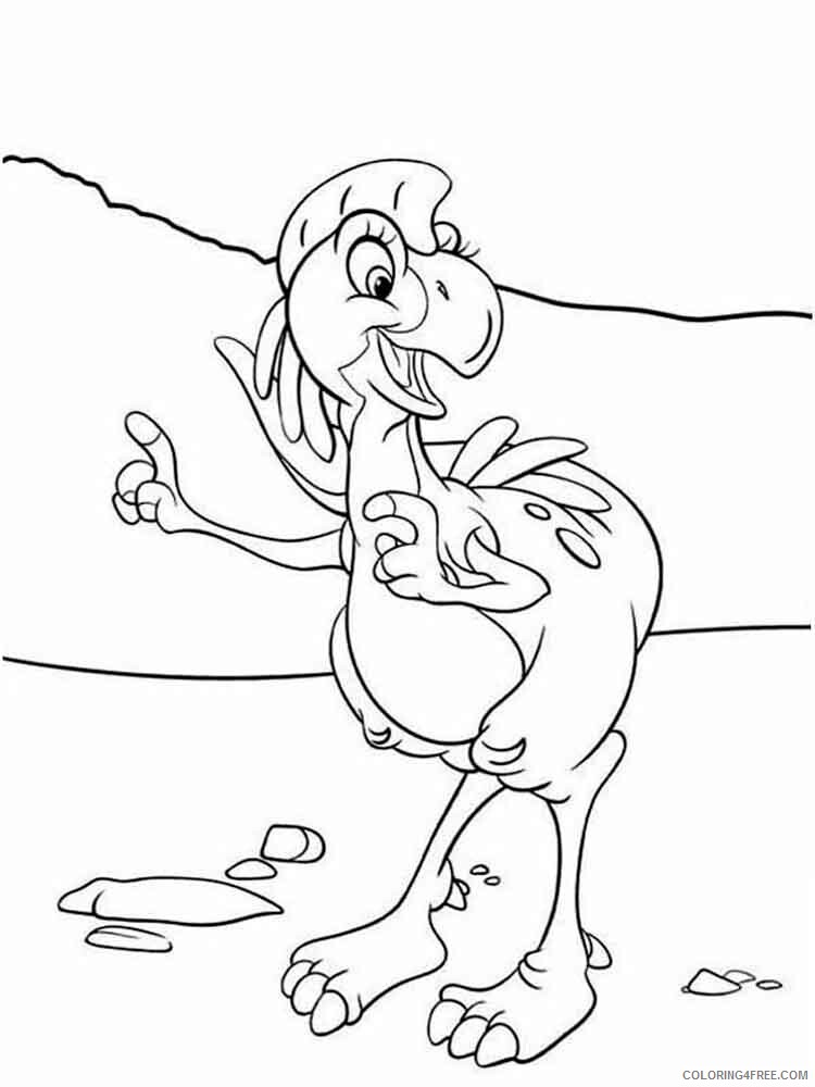 The Land Before Time Coloring Pages TV Film Printable 2020 09088 Coloring4free