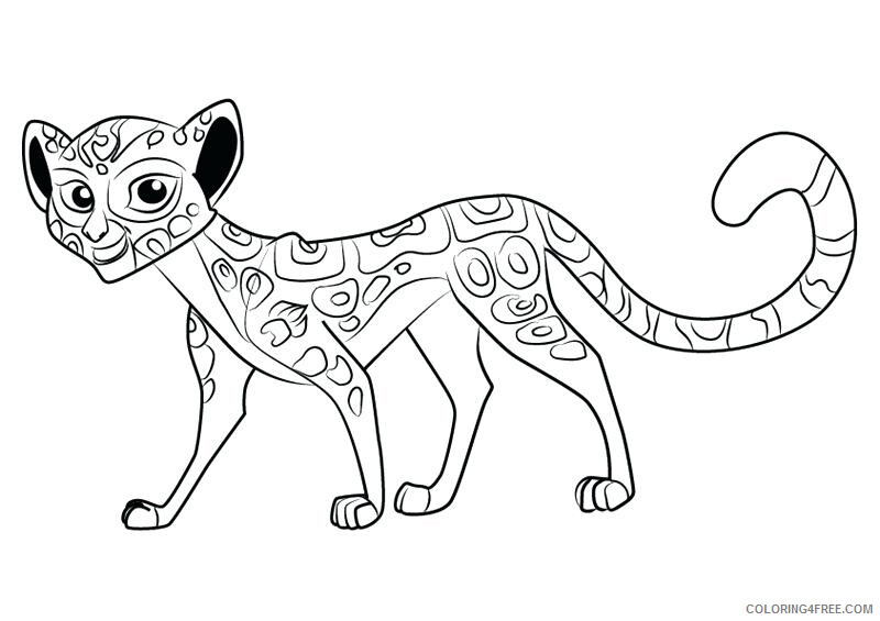 The Lion Guard Coloring Pages TV Film Free Lion Guard Printable 2020 09093 Coloring4free