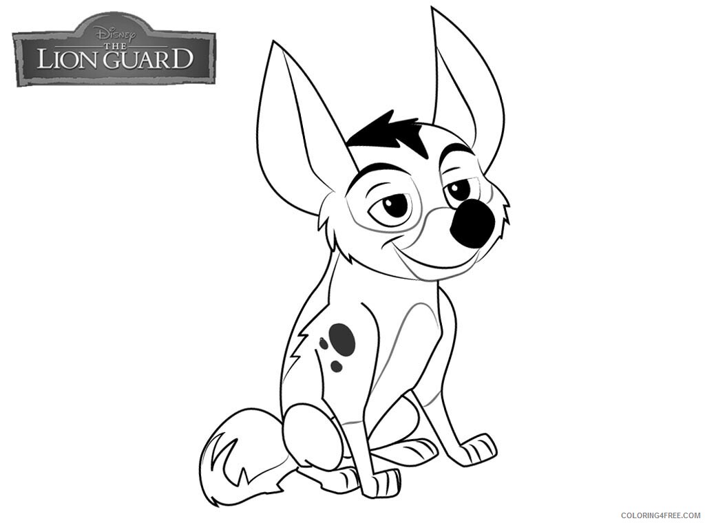 The Lion Guard Coloring Pages TV Film Lion Guard Free Printable 2020 09102 Coloring4free