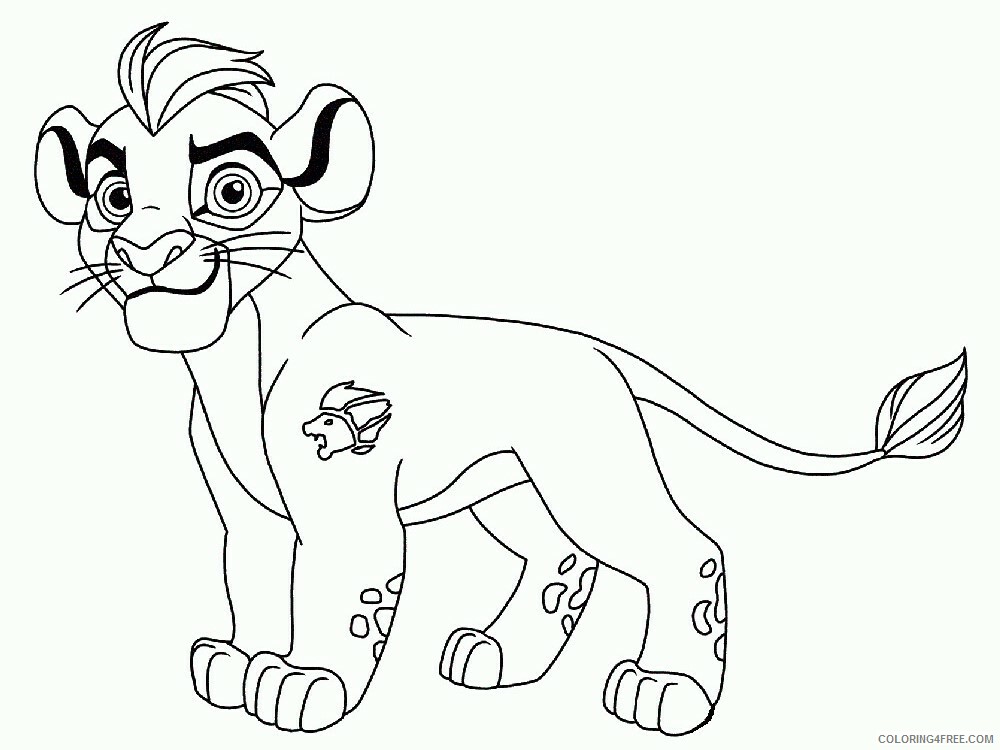 The Lion Guard Coloring Pages TV Film The Lion Guard 10 Printable 2020 09113 Coloring4free