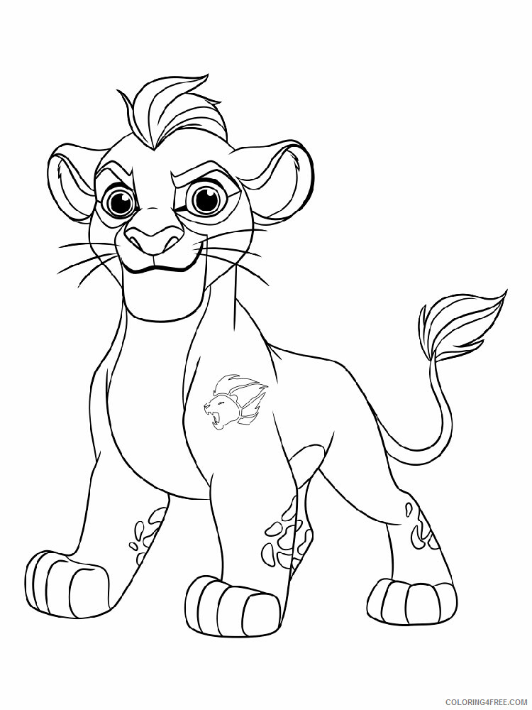 The Lion Guard Coloring Pages TV Film The Lion Guard 15 Printable 2020 09118 Coloring4free