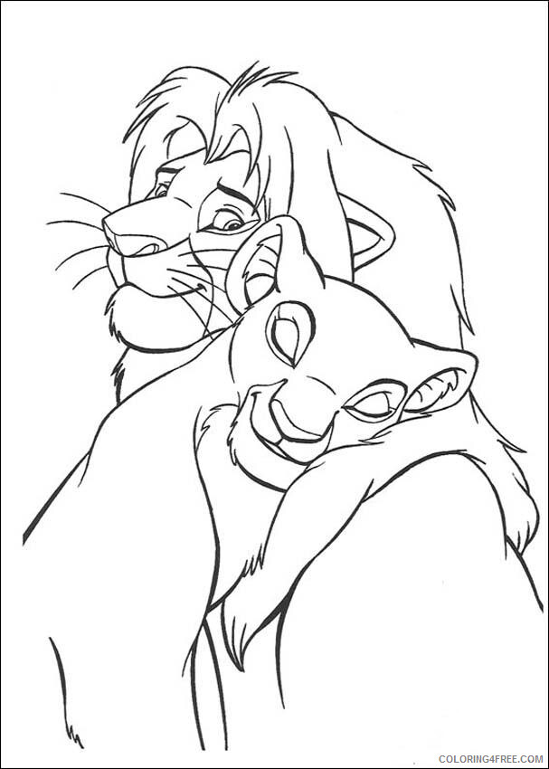 The Lion King Coloring Pages TV Film Color Lion King Printable 2020 09130 Coloring4free