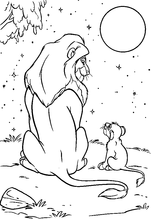 The Lion King Coloring Pages TV Film Download Lion King Printable 2020 09133 Coloring4free
