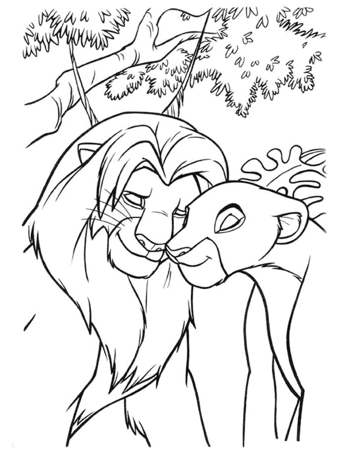 The Lion King Coloring Pages TV Film Free Lion King Printable 2020 09134 Coloring4free