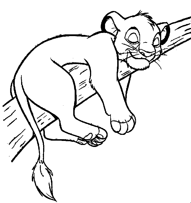 The Lion King Coloring Pages TV Film Free Lion King Printable 2020 09135 Coloring4free