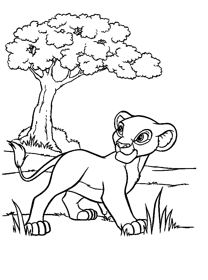 The Lion King Coloring Pages TV Film Lion King Printable 2020 09215 Coloring4free