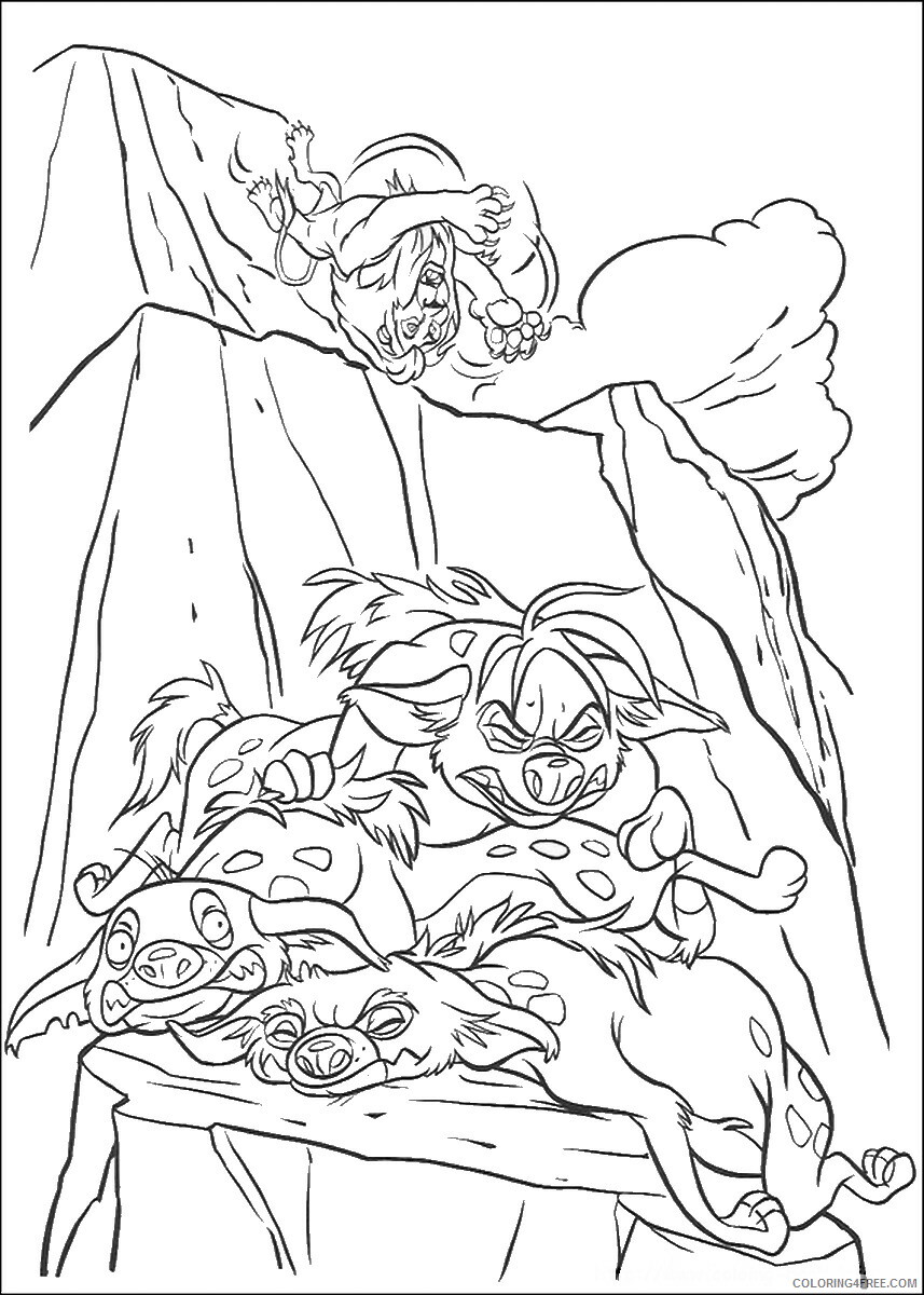 The Lion King Coloring Pages TV Film lionking_104 Printable 2020 09144 Coloring4free