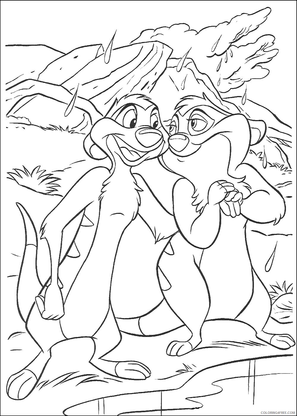 The Lion King Coloring Pages TV Film lionking_107 Printable 2020 09147 Coloring4free