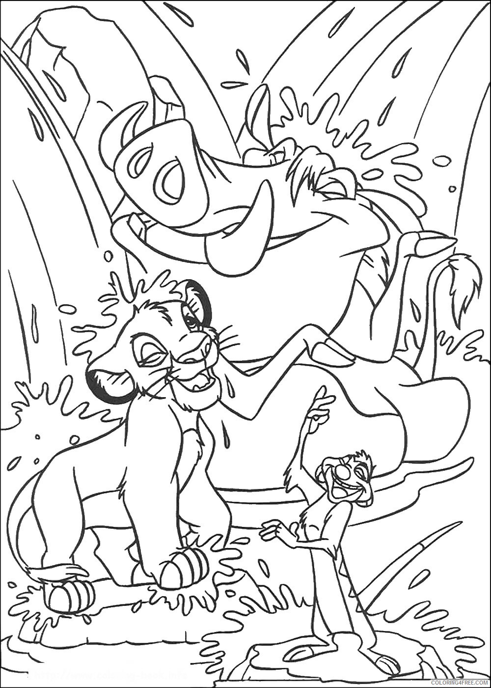 The Lion King Coloring Pages TV Film lionking_24 Printable 2020 09153 Coloring4free