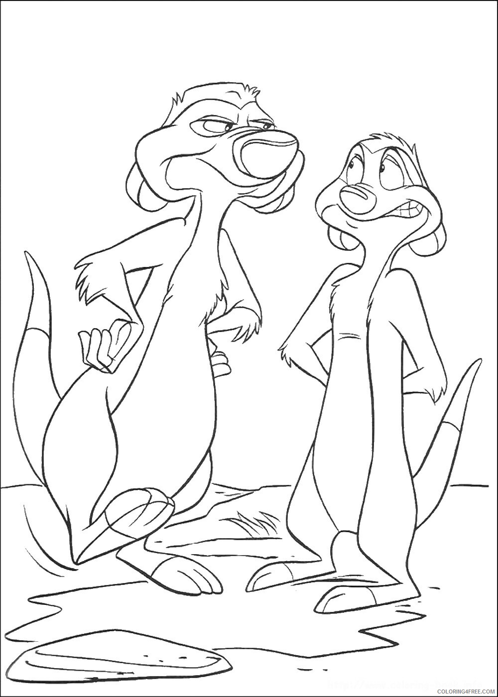 The Lion King Coloring Pages TV Film lionking_34 Printable 2020 09159 Coloring4free