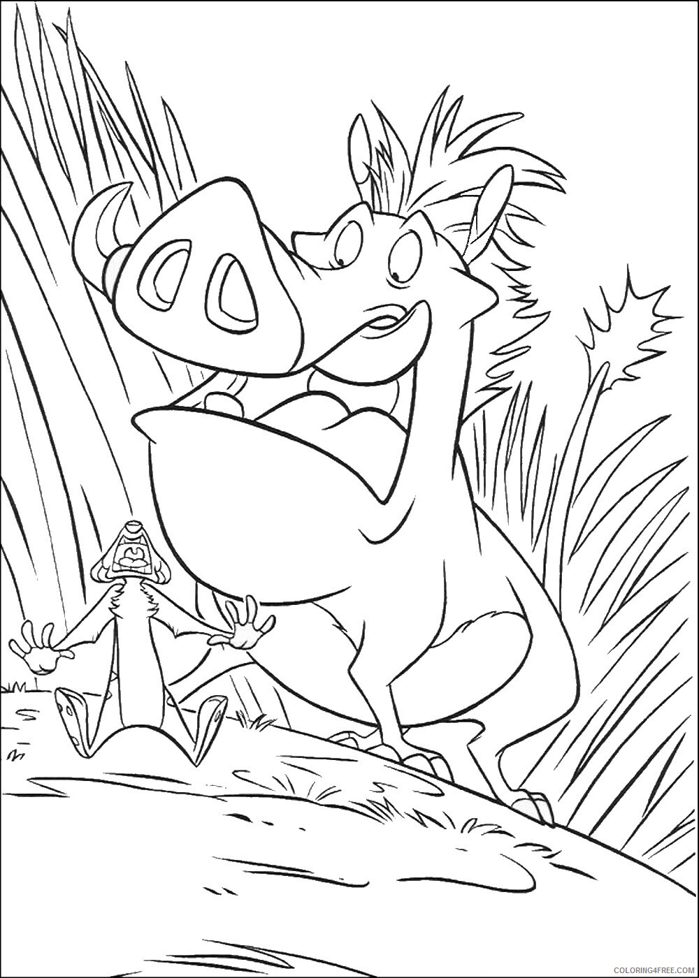 The Lion King Coloring Pages TV Film lionking_43 Printable 2020 09166 Coloring4free