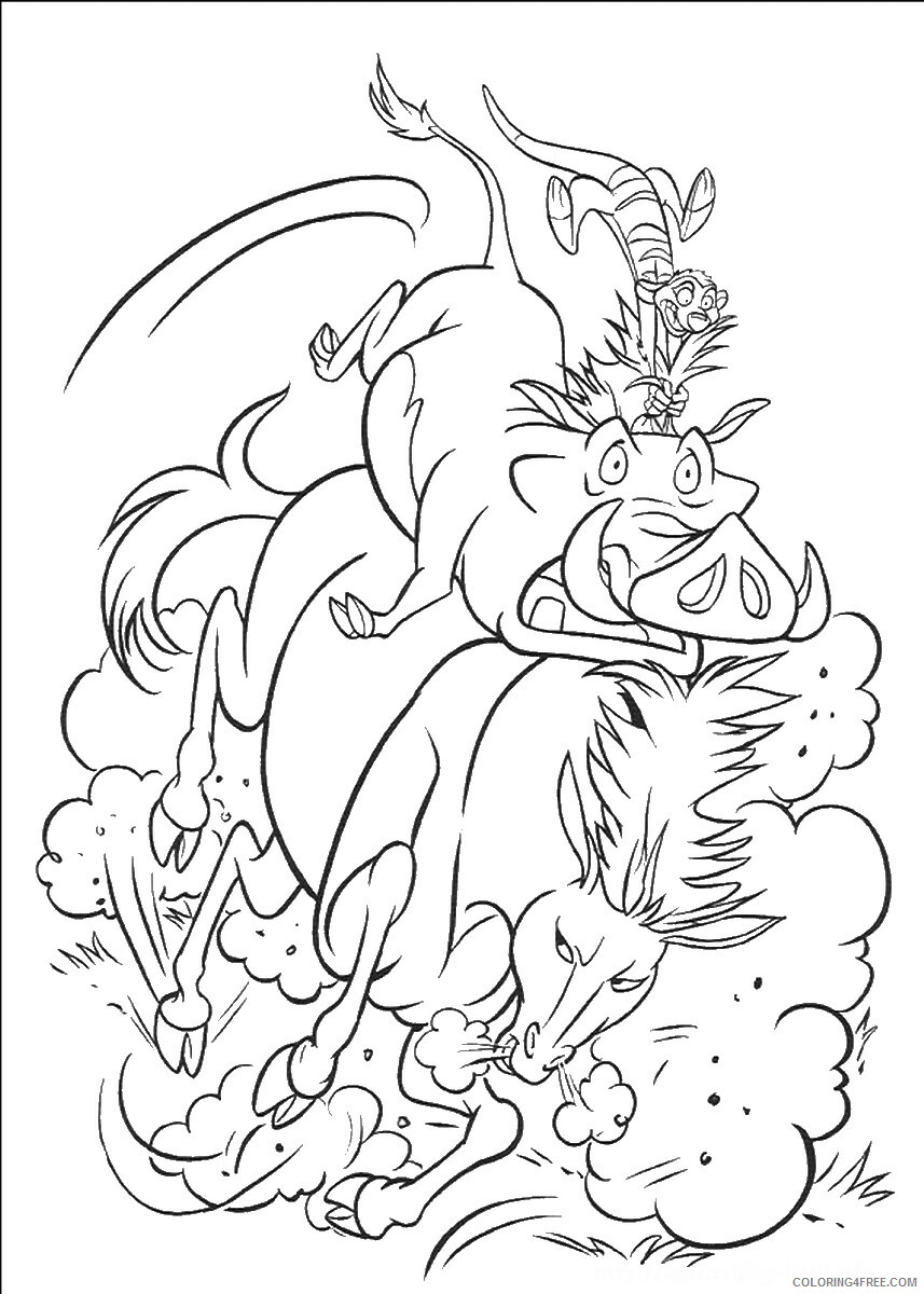 The Lion King Coloring Pages TV Film lionking_60 Printable 2020 09181 Coloring4free