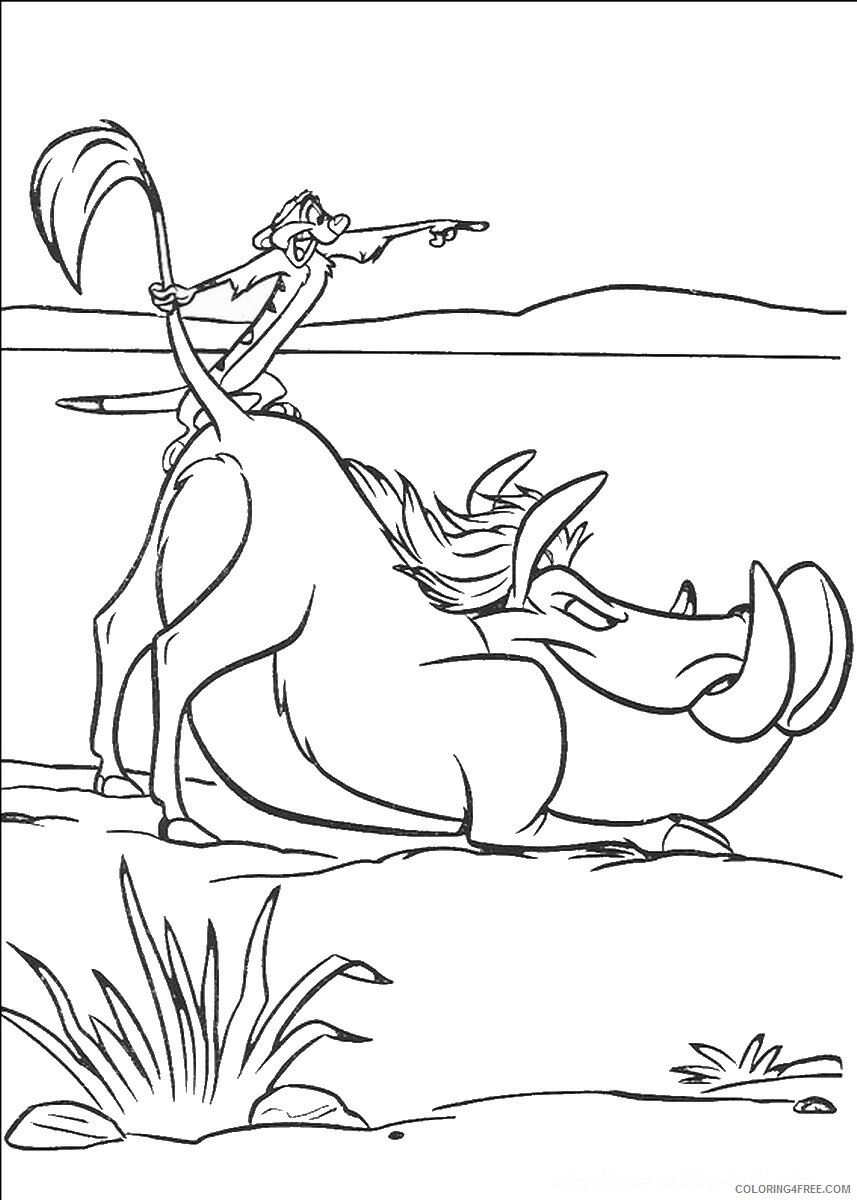 The Lion King Coloring Pages TV Film lionking_72 Printable 2020 09188 Coloring4free