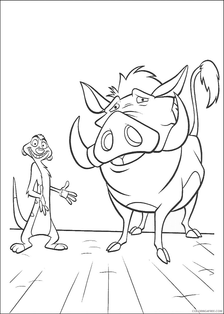 The Lion King Coloring Pages TV Film lionking_74 Printable 2020 09190 Coloring4free