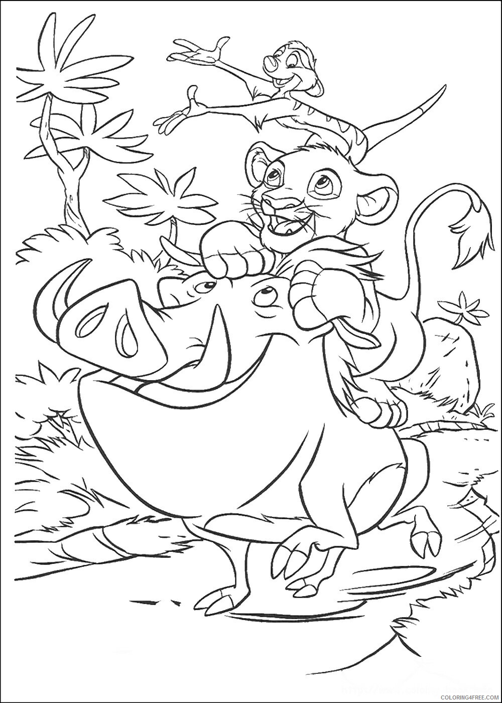 The Lion King Coloring Pages TV Film lionking_78 Printable 2020 09194 Coloring4free
