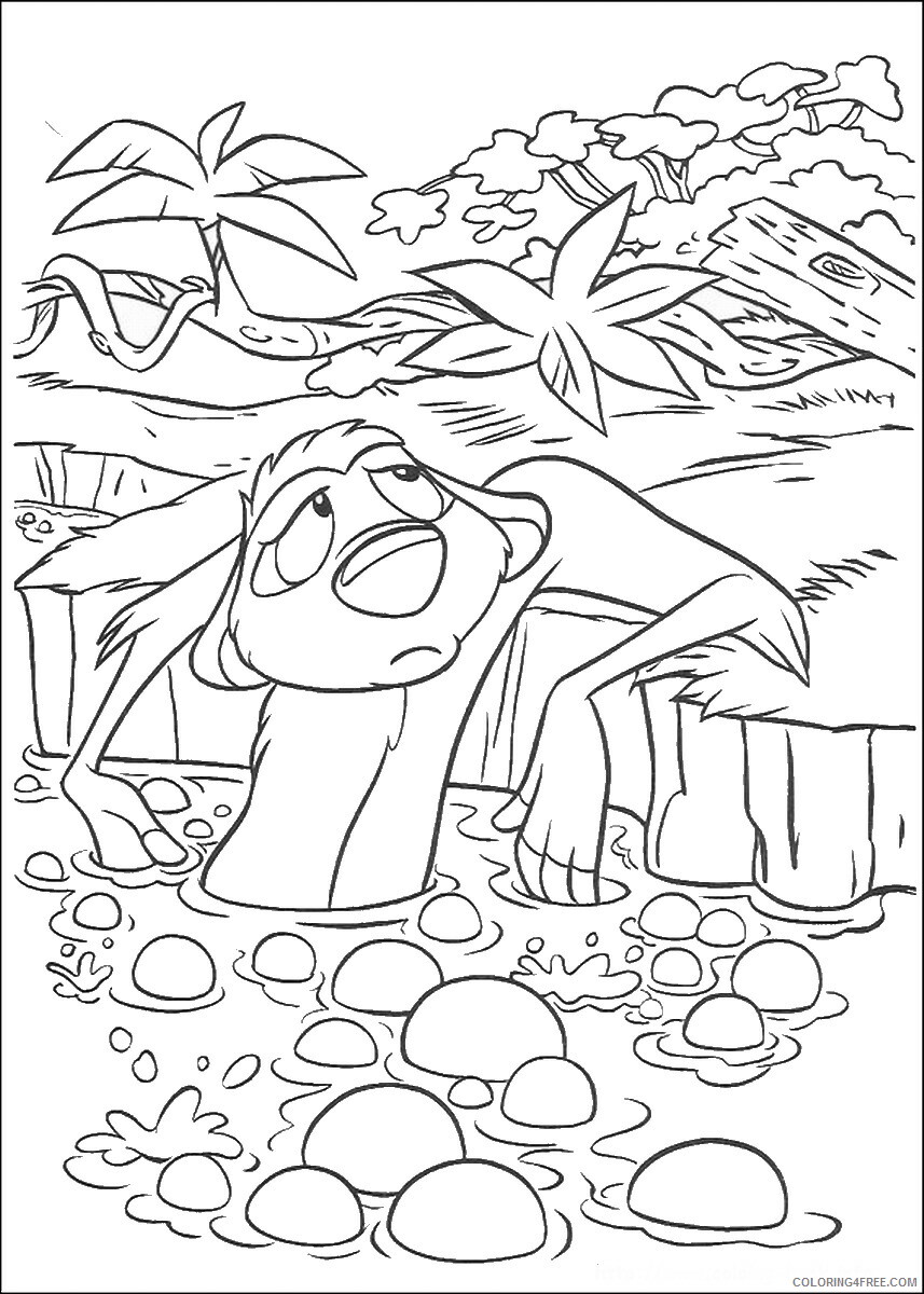 The Lion King Coloring Pages TV Film lionking_95 Printable 2020 09208 Coloring4free