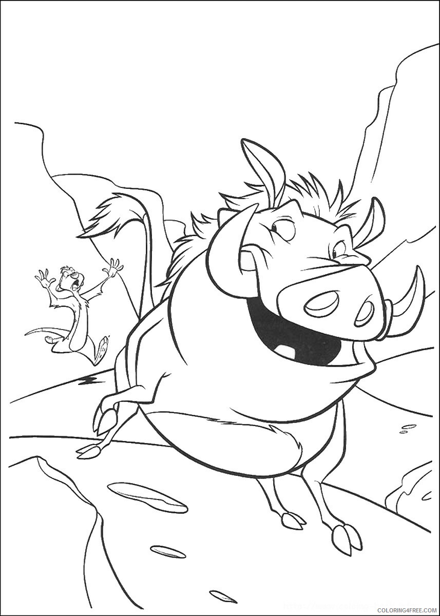 The Lion King Coloring Pages TV Film lionking_96 Printable 2020 09209 Coloring4free